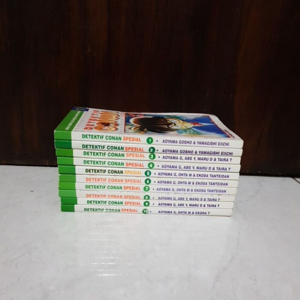 Komik prelove Detective Conan Edisi New Spesial Fullset vol 1-10