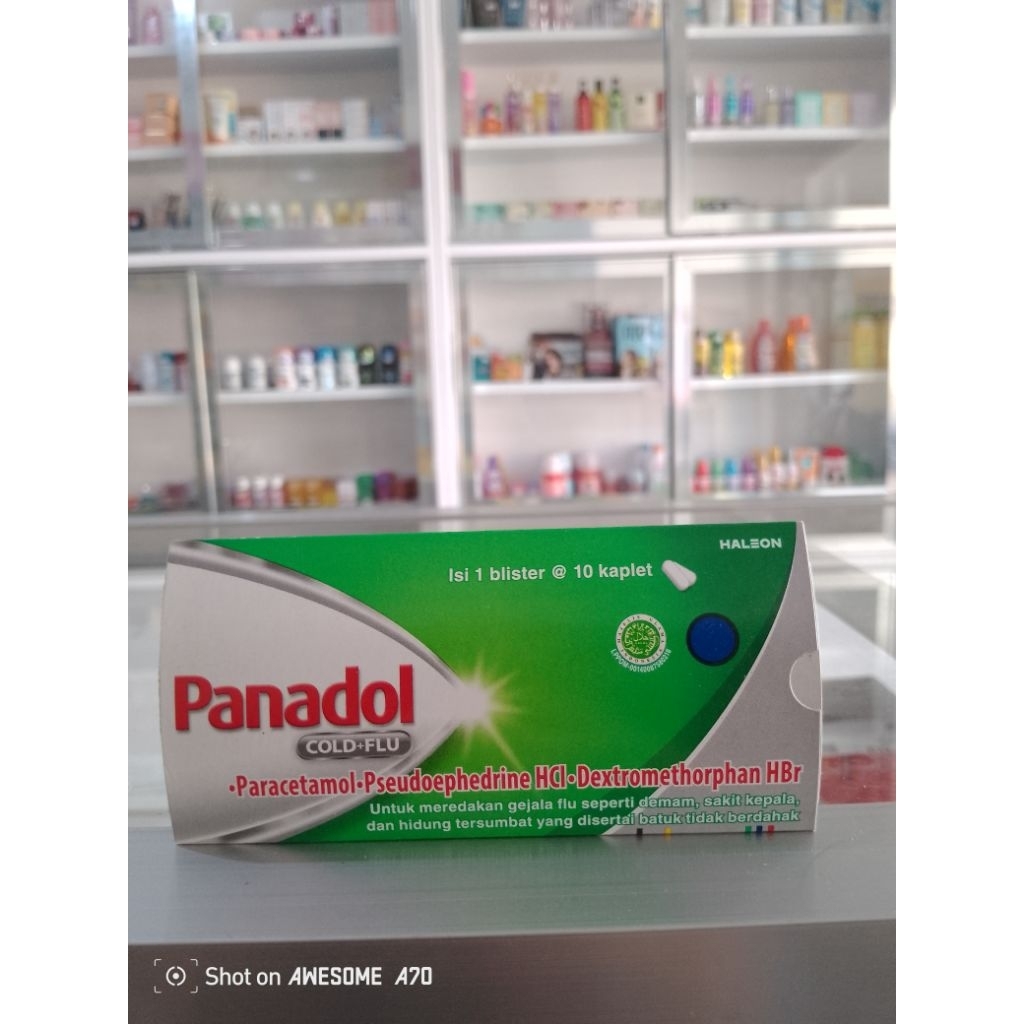 Panadol Batuk dan Flu 10 Tablet