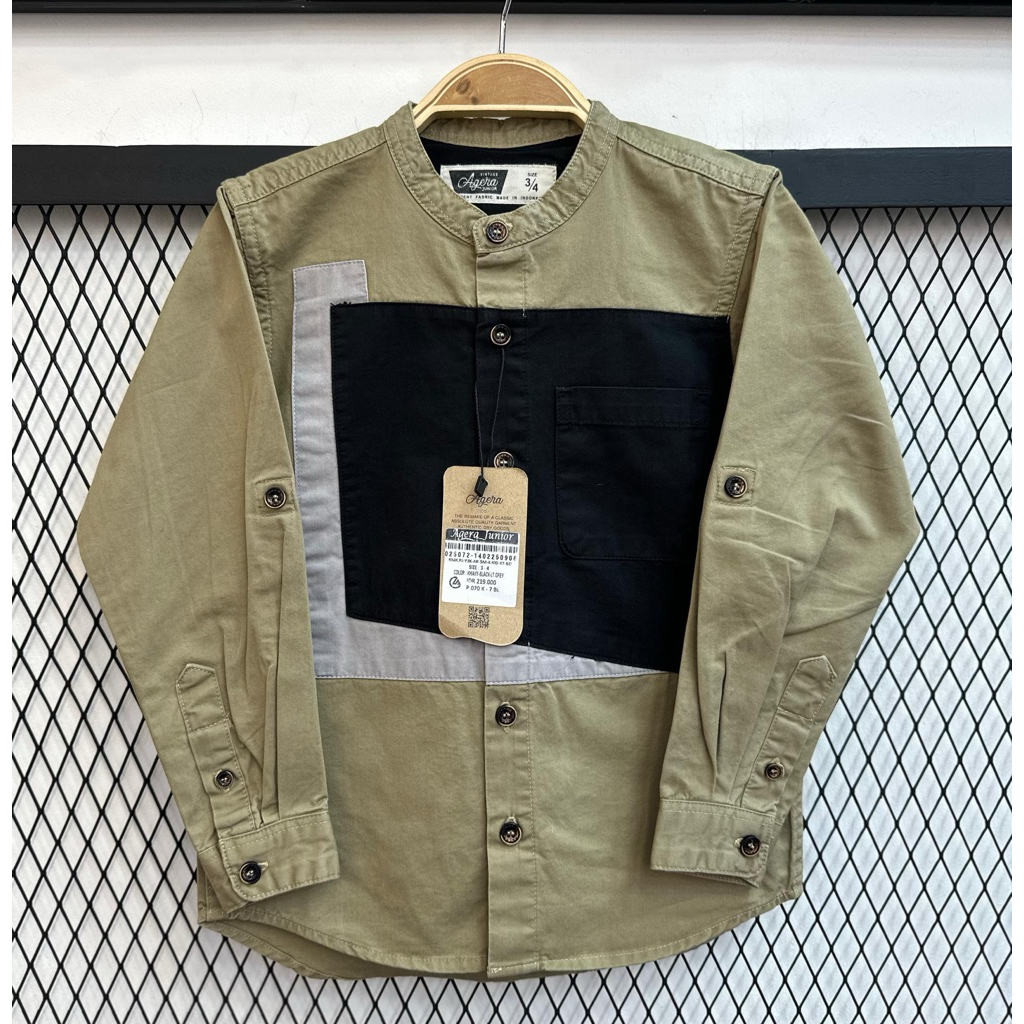 kemeja koko anak agera kemeja koko anak kombinasi