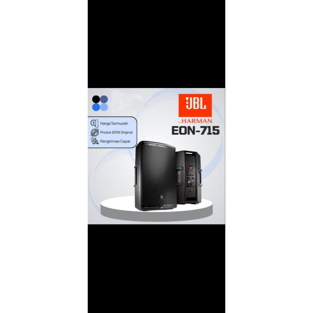 Promo Sale Speaker Aktif 15"inch JBL EON-715 Original -- 2buah Speaker