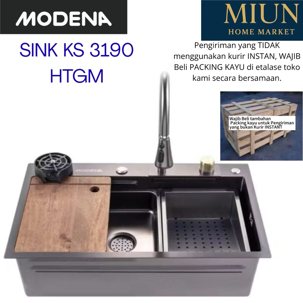 Modena KS 3190 HTGM ks3190 htgm anti karat OriginaL GARANSI RESMI KS3190HTGM (Bisa COD)