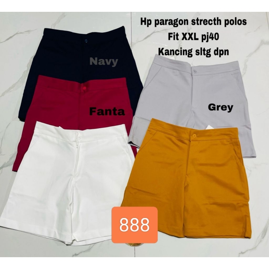 hotpans cewek paragon strecth polos premium celana pendek premium celana pendek wanita