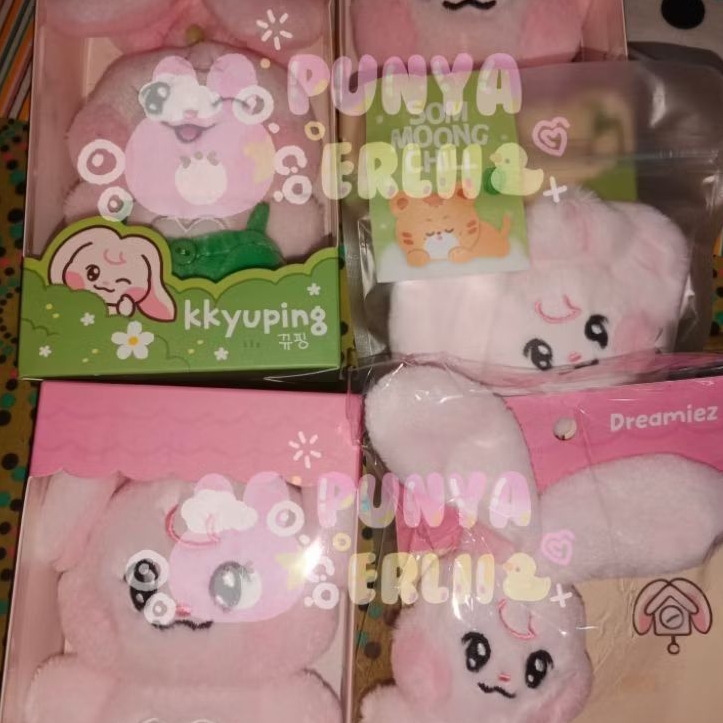 [Ready Stock] Dreamiez kkyuping jjopoo kyupping keyring Version nct doll