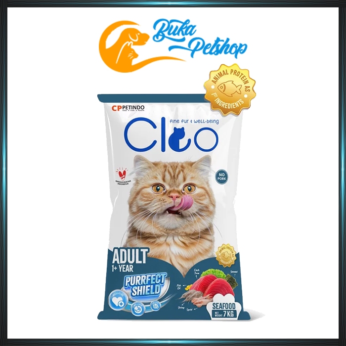 CLEO Seafood 7kg Makanan Kucing Cleo EKPEDISI
