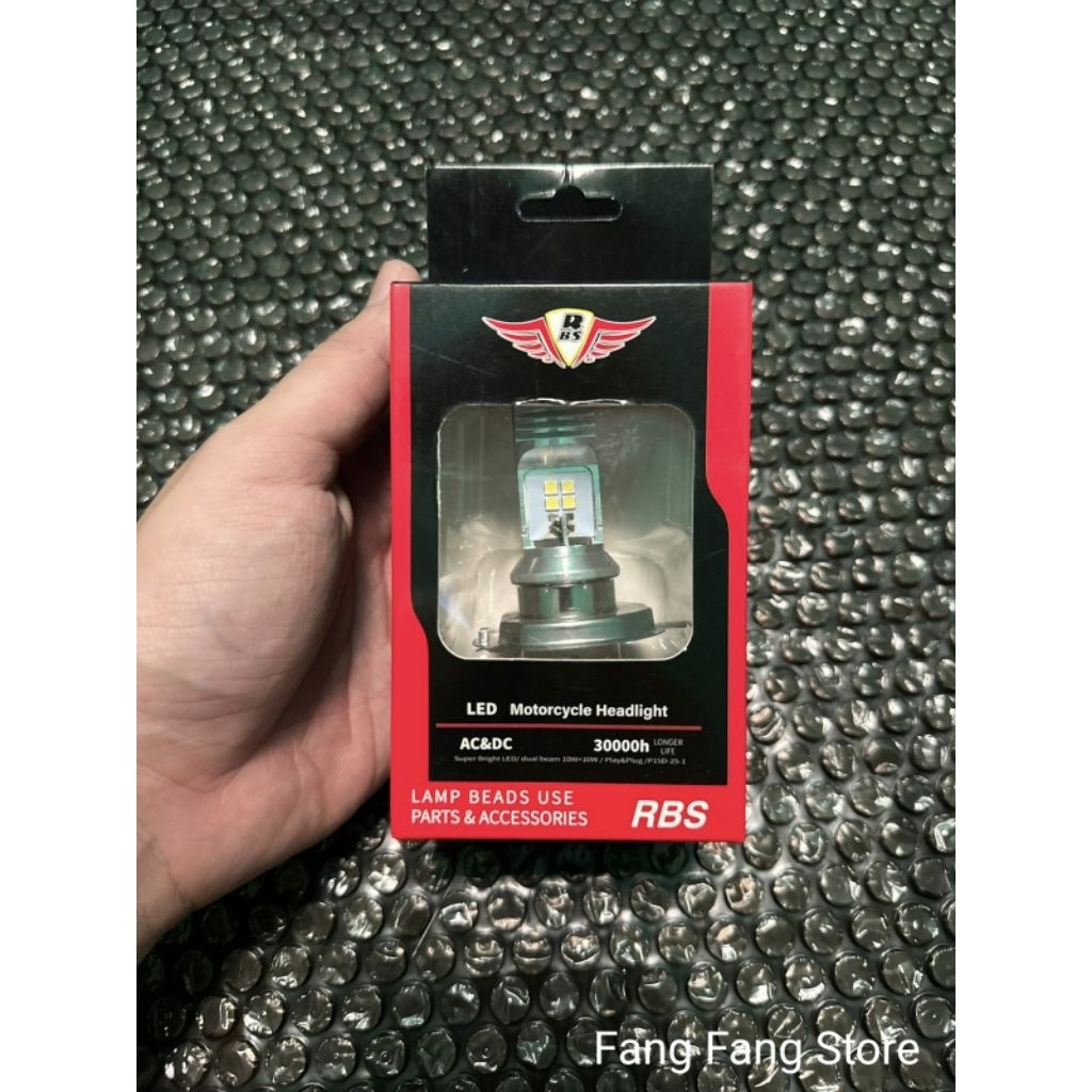 Bohlam LED Motor H4 Vixion 8 mata / Lampu LED H4 Motor H4 Vixion 8 mata Super Terang