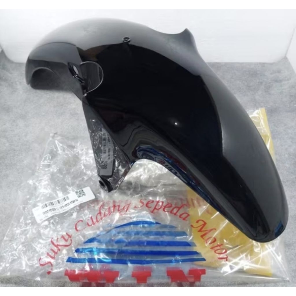 Sayap Depan / Spakbor CB 150 R VERZA HITAM. FF. CB150R VERZA, MERK WIN