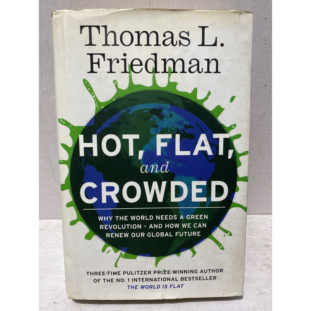 Buku Original HOT, FLAT AND CROWDED - THOMAS L. FRIEDMAN