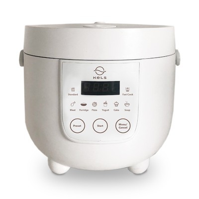 Kels 800 Ml Warner Rice Cooker Multifungsi - Putih