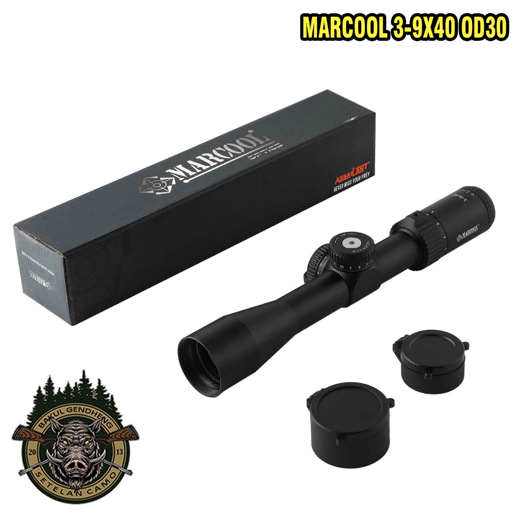TELESKOP MARCOOL ASSAILANT 3-9X40 / TELESKOP MARCOOL CLEAR LENS (SC2185)