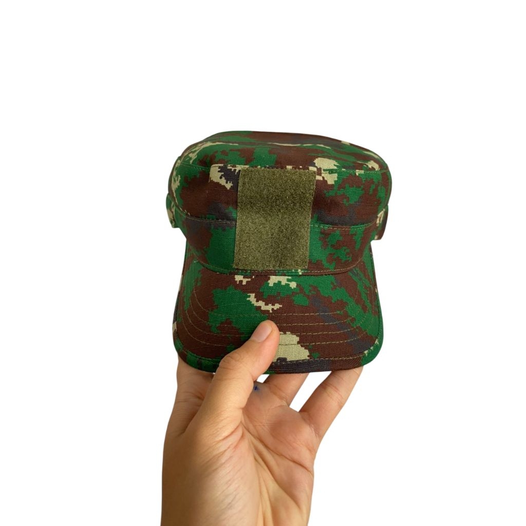 Patrol Cap Topi Pet Komando Army Loreng Digital NKRI Jatah Pembagian TNI Rider Ukuran 60 XL-XXL