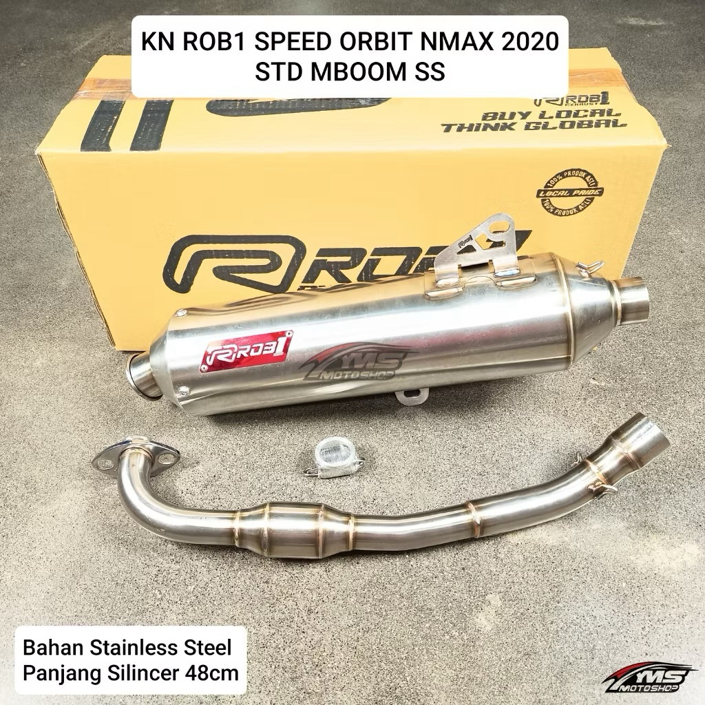 knalpot standsr racing ROB1 orbit new edition nmax new nmax neo nmax turbo