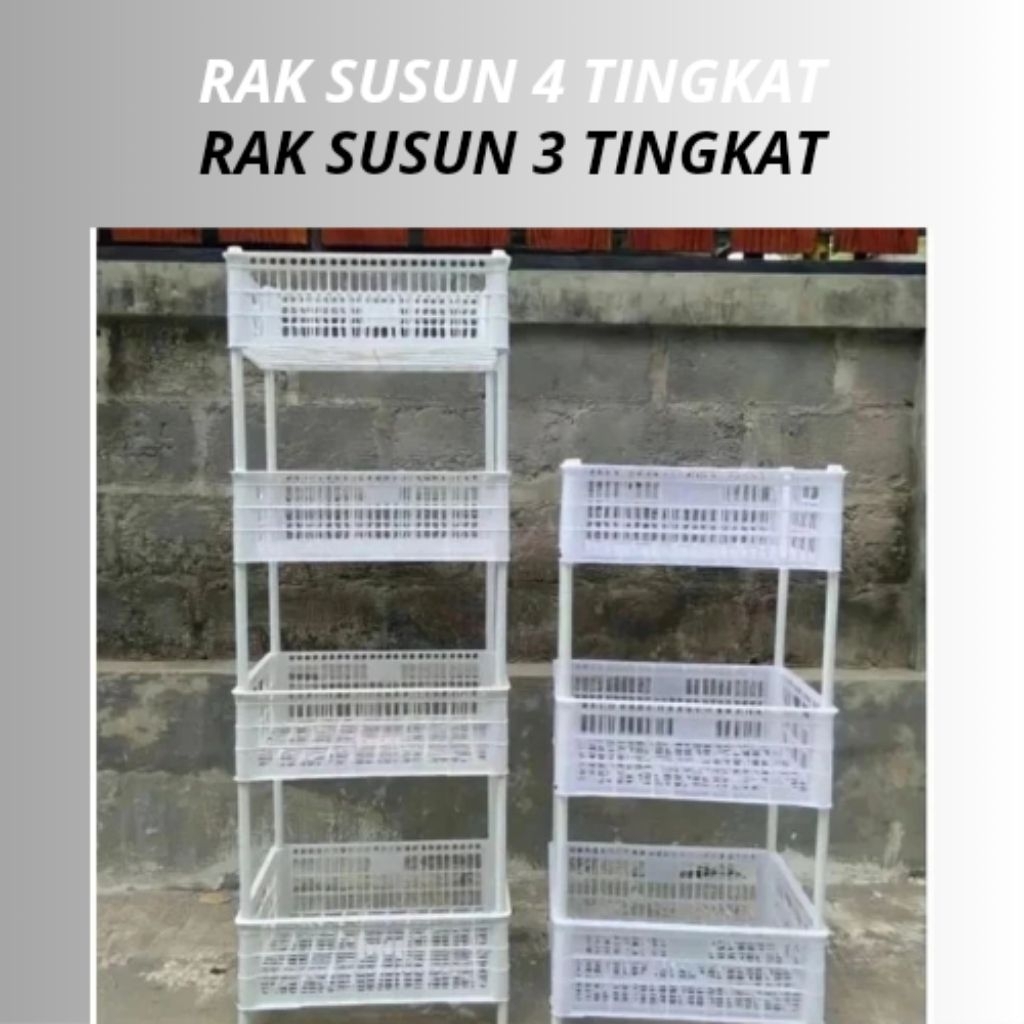 RAK SUSUN KOPI RAK WARUNG DAGANGAN KERANJANG SUSUN RAK SERBAGUNA