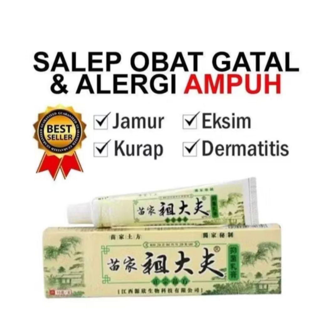 Salep Krim Chy Gao 100% Asli Original Mengatasi Panu-Kurap-Eksim-Jamur-Gatal-gatal Alergi lainya...