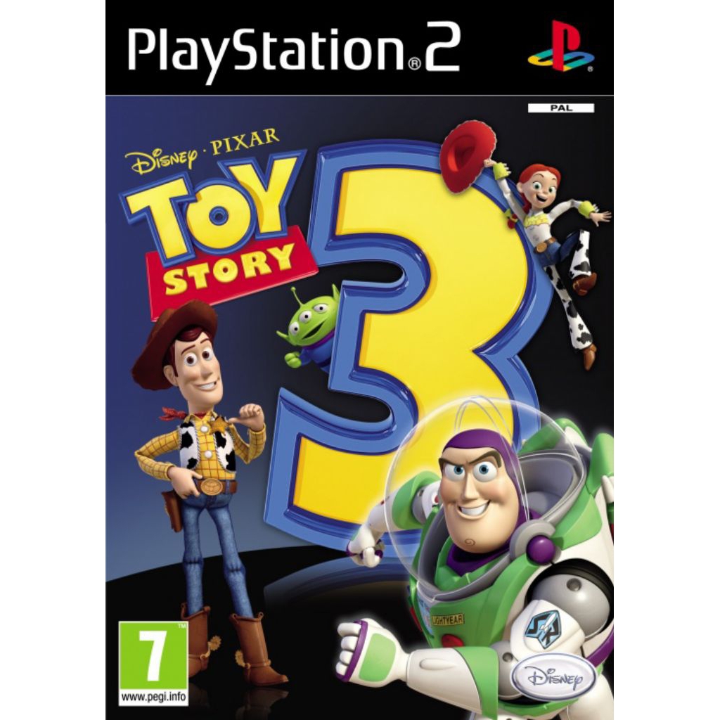 KASET GAME PS 2 TOY STORY