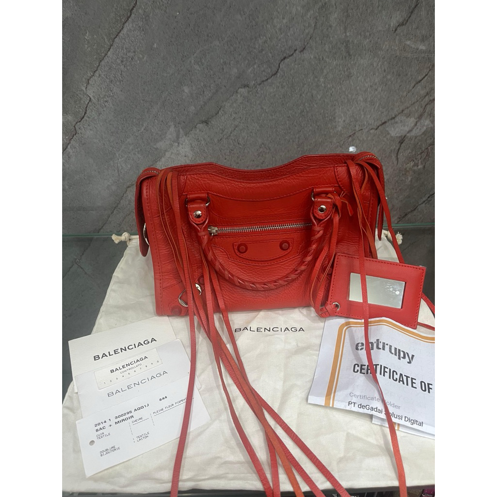 tas balenciaga city mini authentic 2014