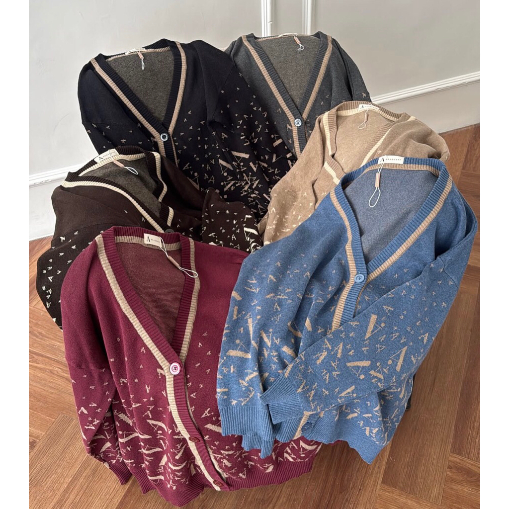 KNITWEAR MONOGRAM 3.0 ARASCARF / CARDIGAN / SWEATER