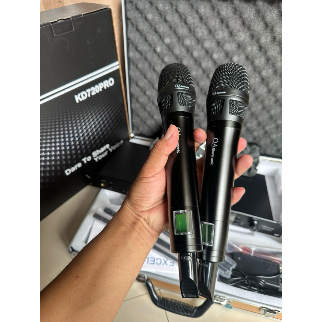 Mic wireless Qa electronic kd720Pro Qa Elektronik kd 720 pro original