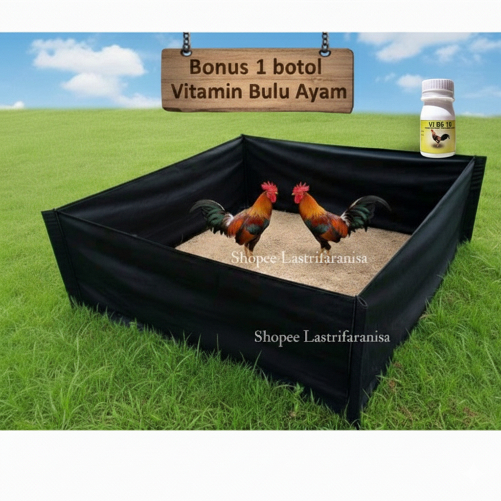 GEBER KAIN 2 METER Geber Bahan Kain Ukuran 2x2 Arena Ayam Bangkok Gelanggang Ayam