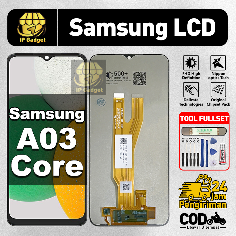 ORI FOR LCD Samsung A03 Core Fullset Original LCD HP Samsung A03 Core Asli Touchscreen Layar Sentuh 