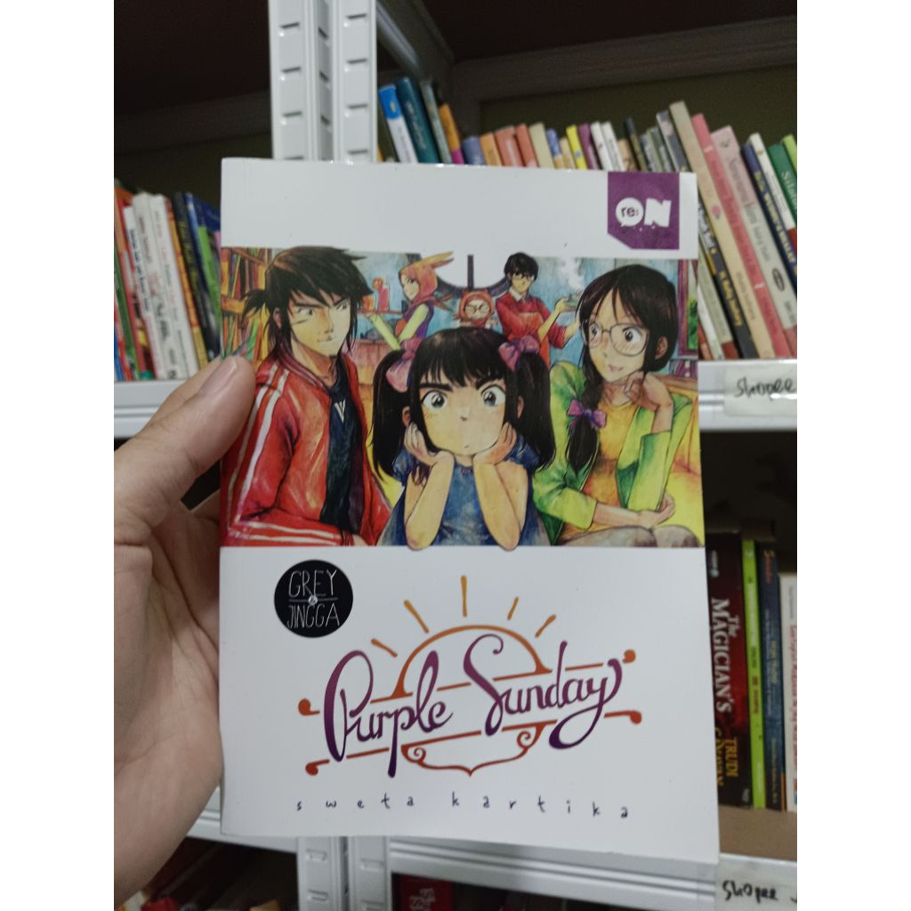 Komik Remaja Grey&Jingga || Purple Sunday || Sweta Kartika