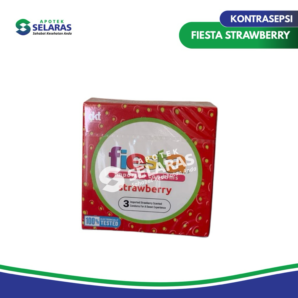 Fiesta strawbery kondom