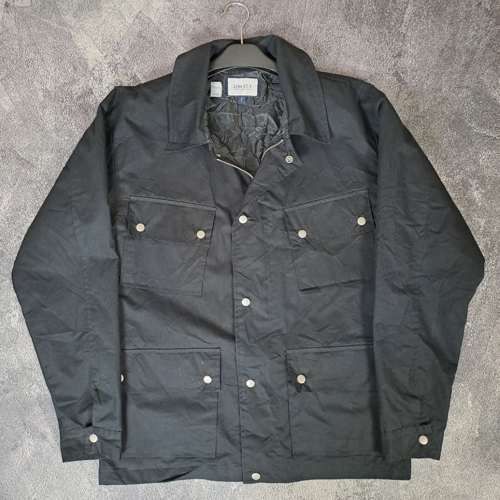 JAKET PARKA SAKMIR / JUNGLE FATIGUE JACKET BY LOW CUT SIZE L