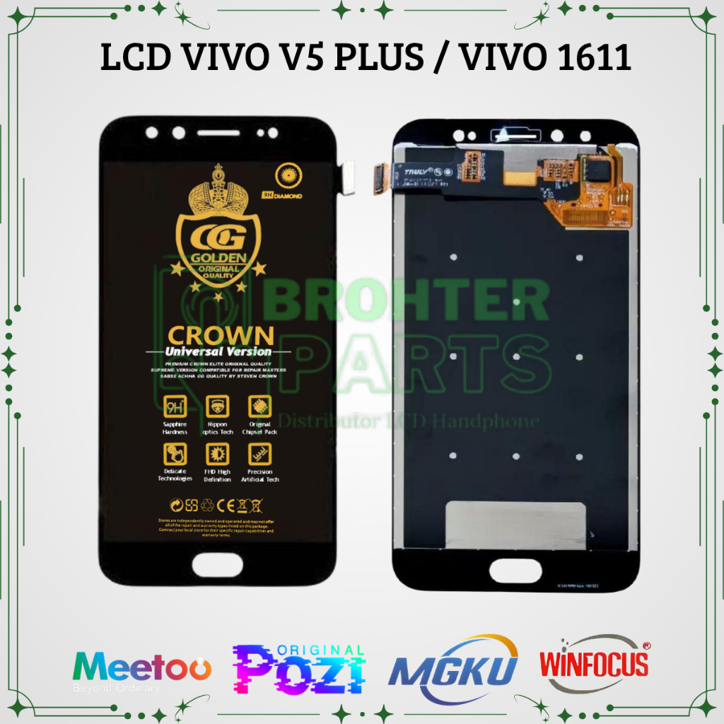 LCD VIVO V5 PLUS / VIVO 1611 TOUCHSCREEN FULLSET COMPLETE ORIGINAL