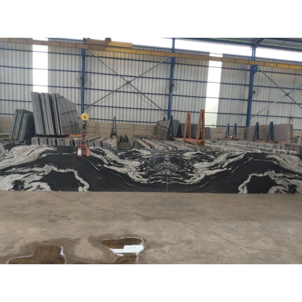 granit titanium black granit top table kitchen