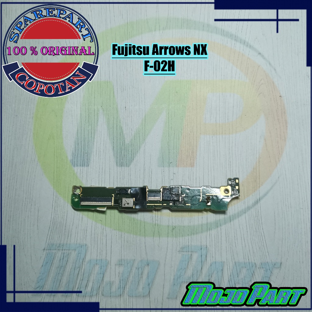 Fujitsu Arrows NX F-02H Papan Penguat Sinyal PCB Board Signal Mesin Bawah Original Copotan