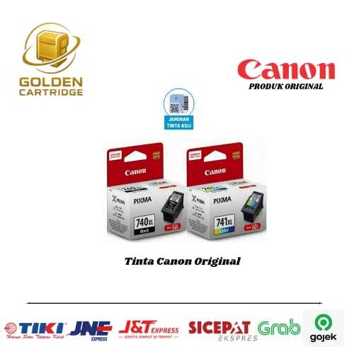 Tinta Canon 740xl Black 741xl Color Original