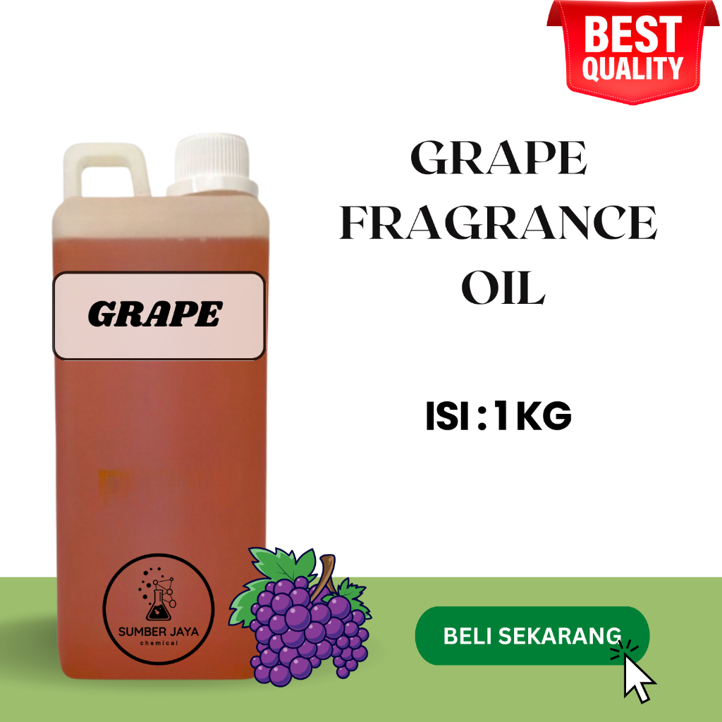Bibit Parfum Grape Anggur Fragrance Oil 1 KG