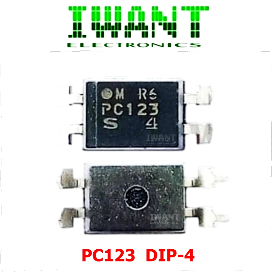 PC123 IC PC123 DIP 4PIN IC PC 123 IC OPTOCOUPLER PC123 DIP-4 PIN IC PC123 PC 123