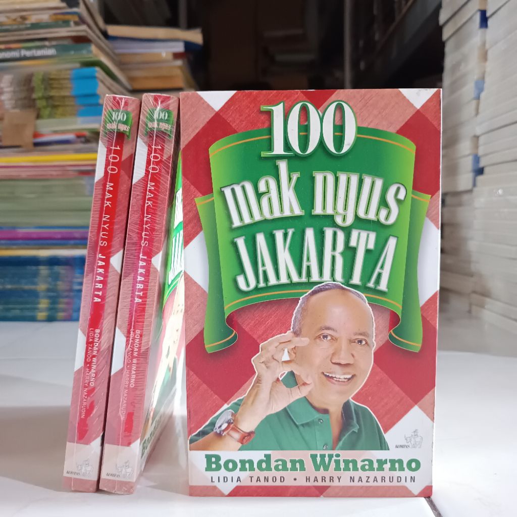 (ORIGINAL) BUKU RESEP MASAKAN / MASAKAN NUSANTARA / 100 MAKNYUS JAKARTA