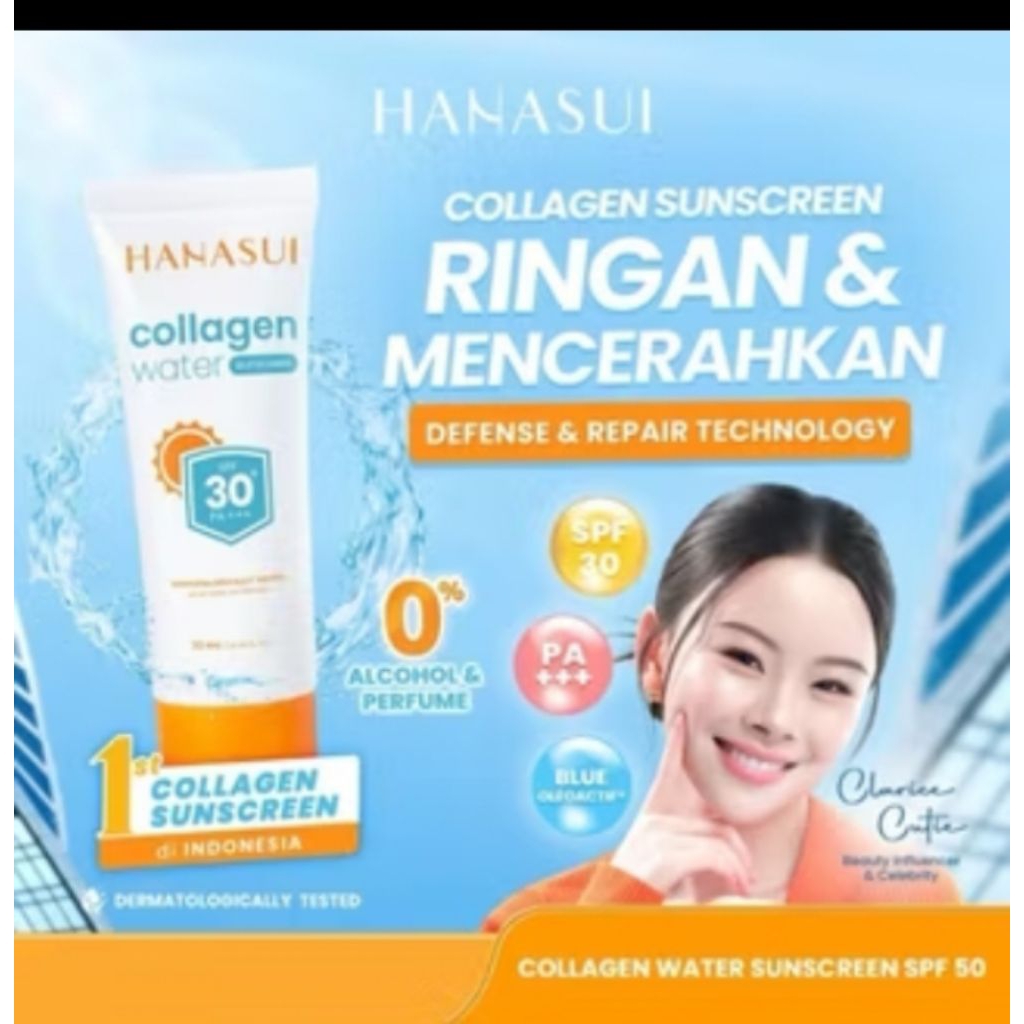 sunscreen hanasui spf 30++