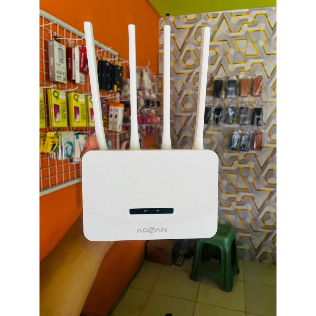 Ruter wifi advan sudah bisa semua kartu