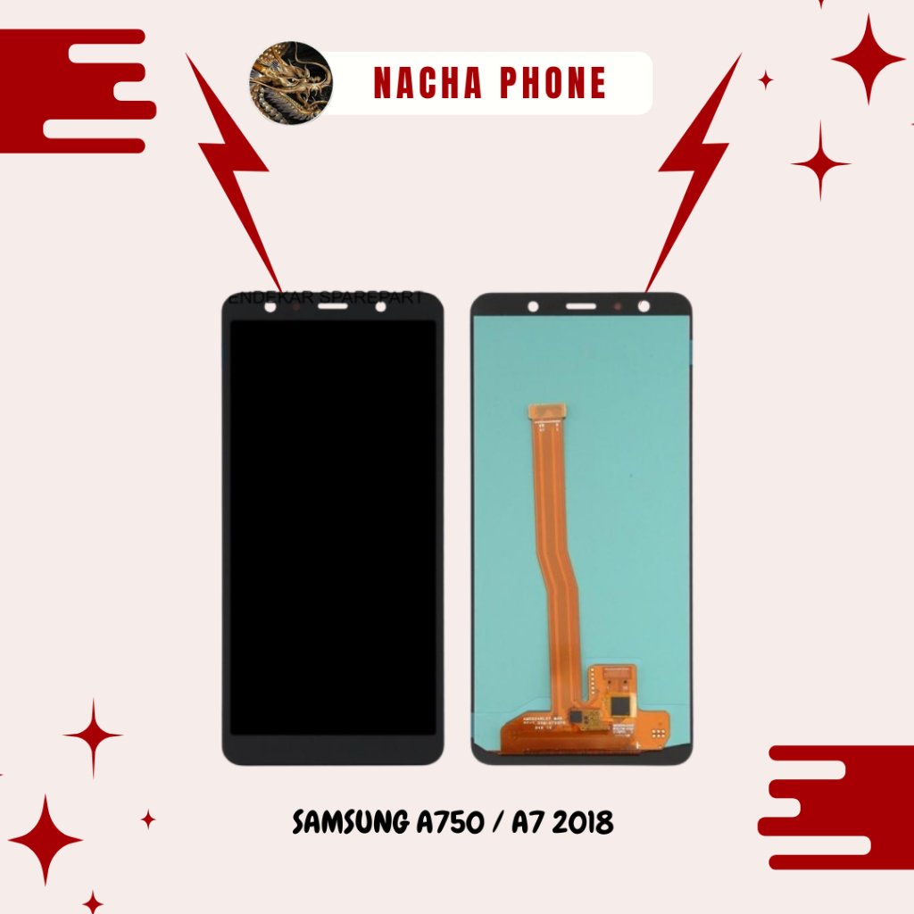 Lcd Touchscreen Samsung A7 2018 Original Berkualitas