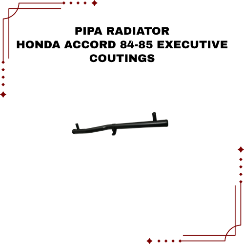 Pipa radiator HONDA ACCORD Tahun 84 85 Air Radiator HONDA ACCORD Tahun 1984 sampai 1985 EXECUTIVE Co