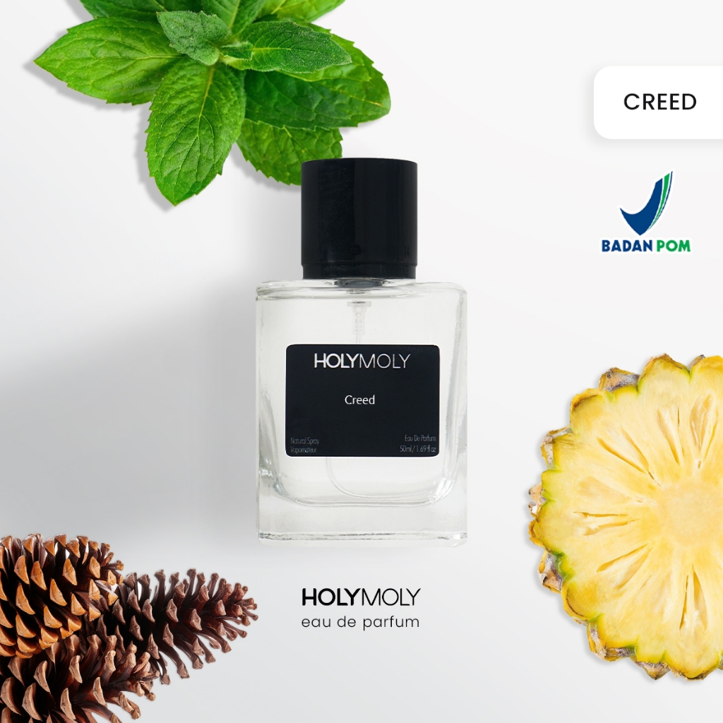 Holymoly - Creed Parfum Pria Aroma Fresh Nanas Bakar
