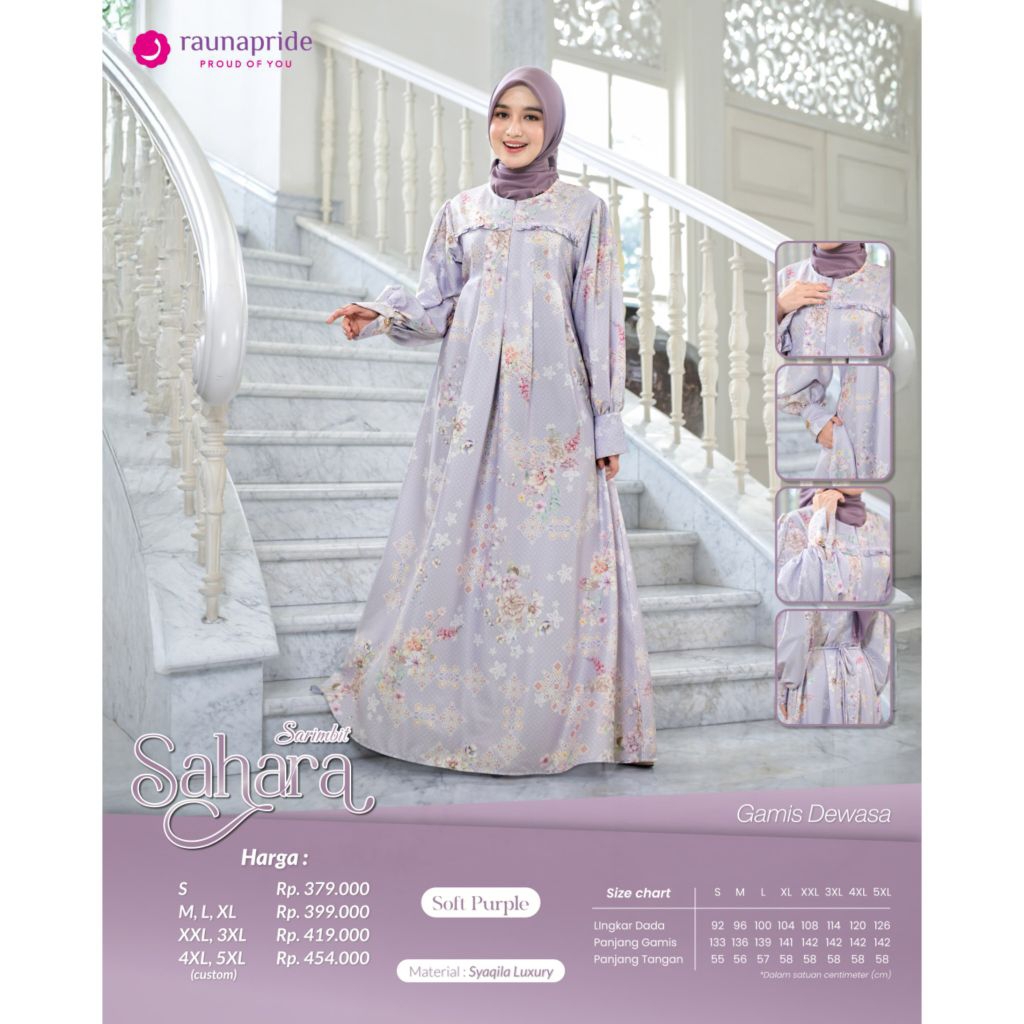 Gamis Raunapride Sarimbit Sahara