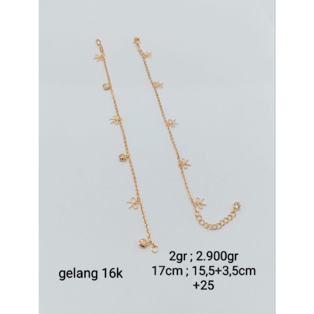 gelang emas 16k