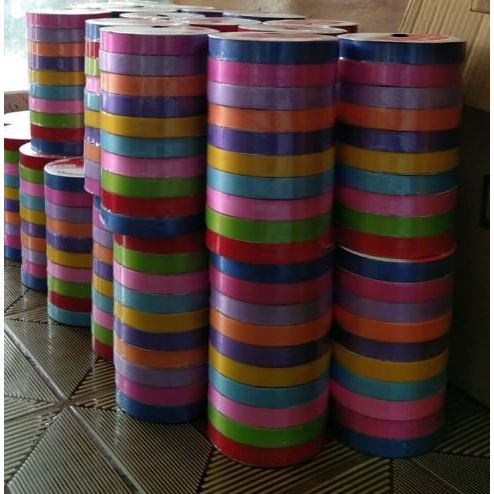 (1 SLOP = 10 PITA MERK VANART)  Pita Kado/ Pita 1"/ Pita Polos/ Pita Pembungkus Kado/ Pita warna/ PI