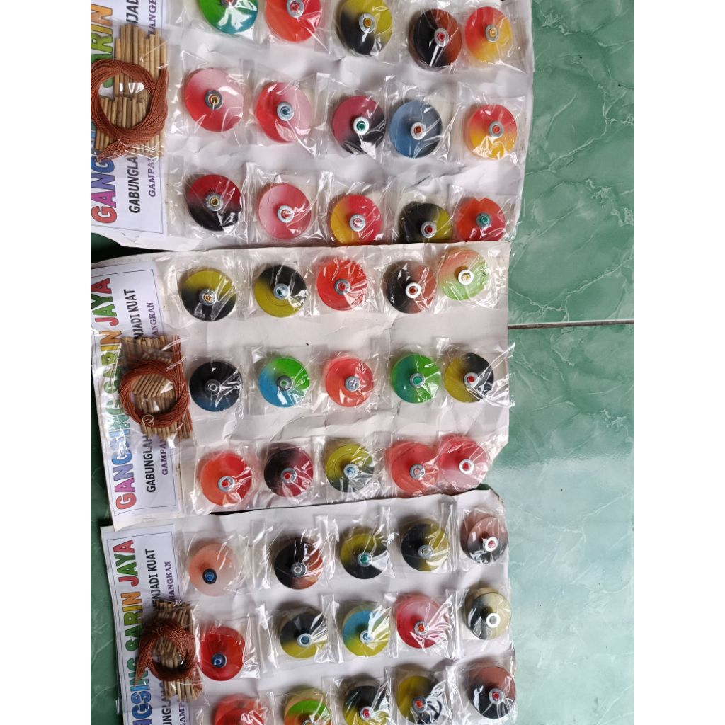 1Lembar Gangsing motif Bahan Akrilik+Tebal 4MM+1CM/Harga 1 Lembar