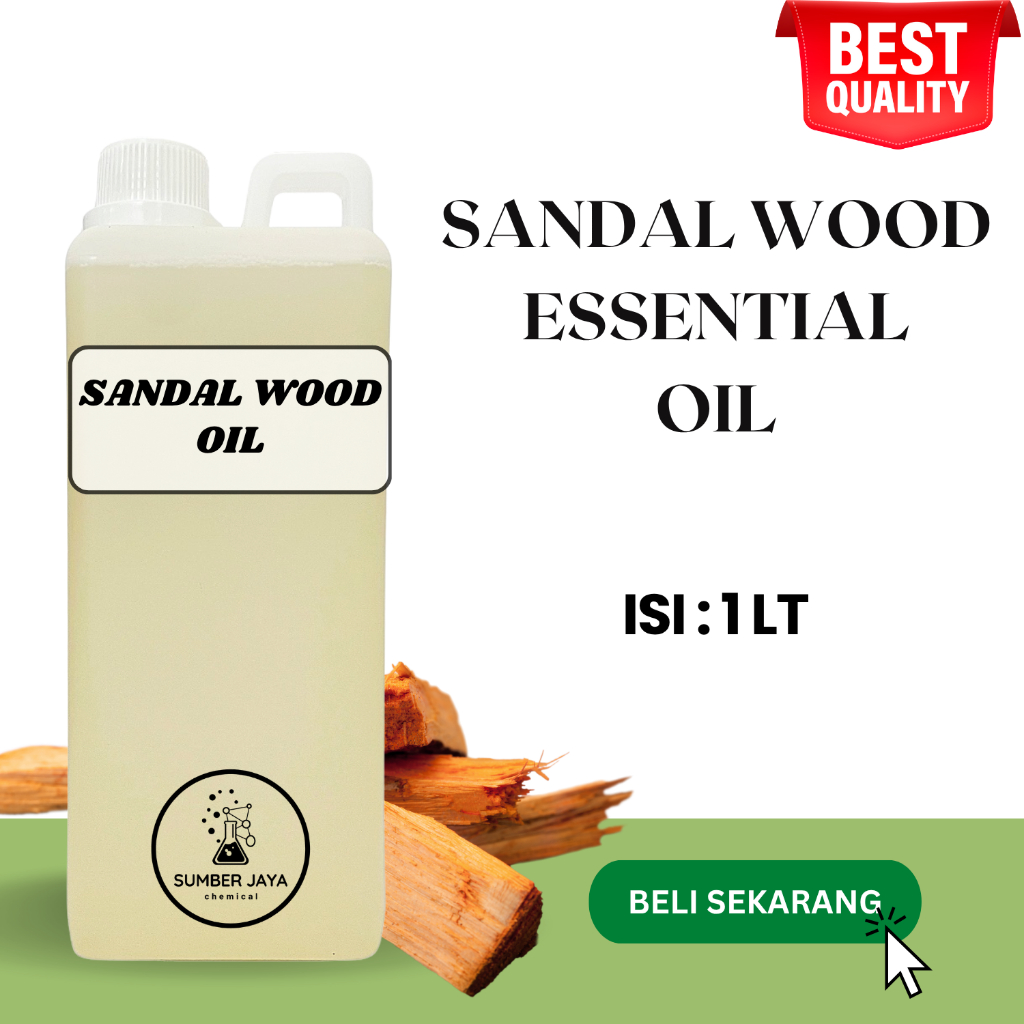 Sandalwood Essenial Oil / Minyak Sandalwood / Sandalwood Oil / Minyak Esensial Cendana 1 Liter