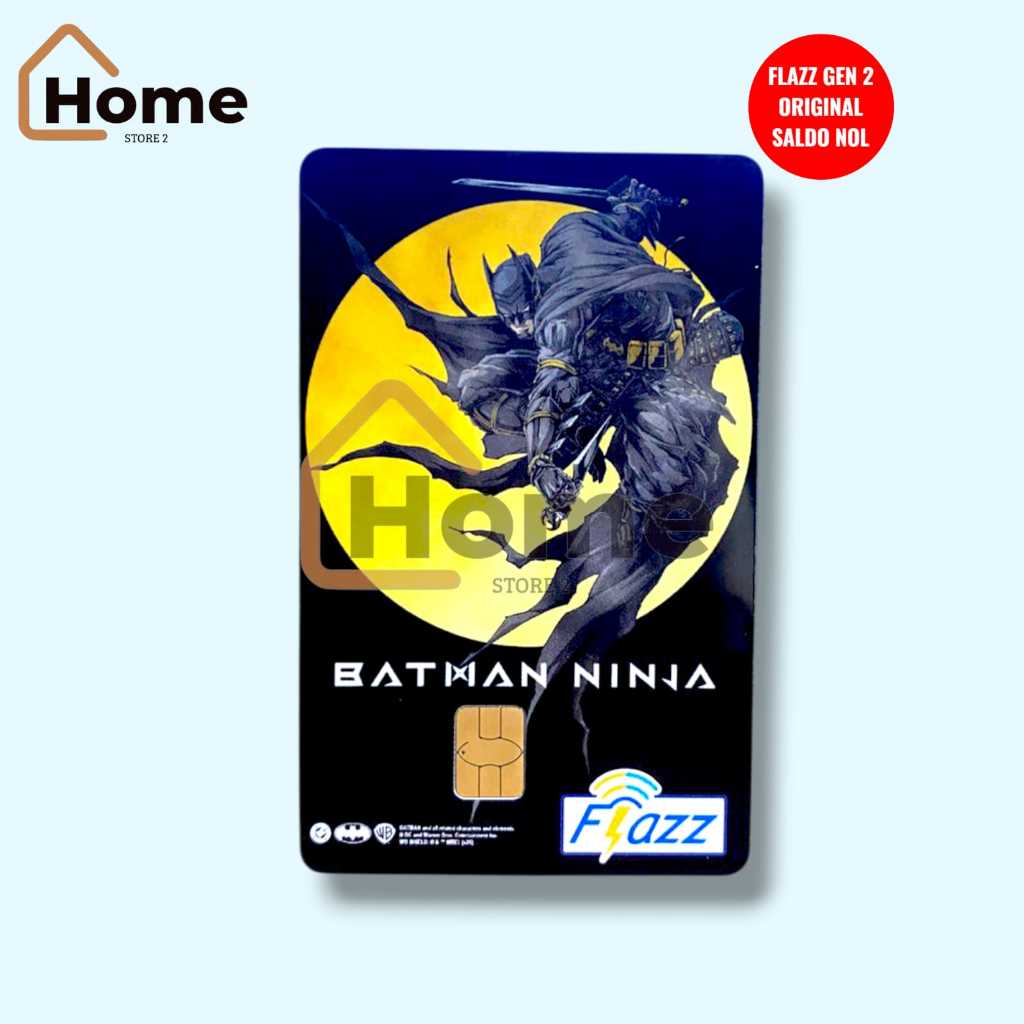 KARTU ETOLL FLAZZ BCA GEN 2 ORIGINAL SUPPORT NFC - BATMAN MOON [LIMITED EDITION]