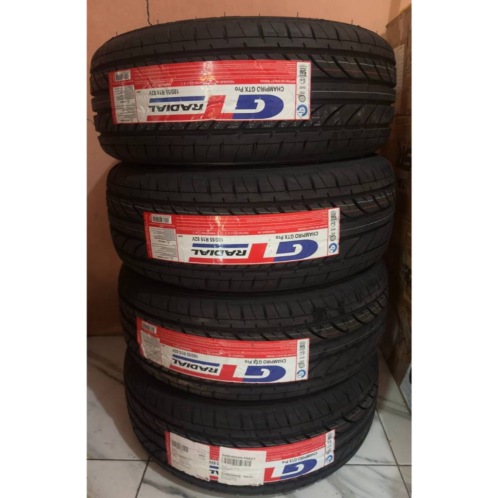 Ban Mobil GT Radial CHAMPIRO GTX PRO 185/55 R15 / Ban GT Radial R15