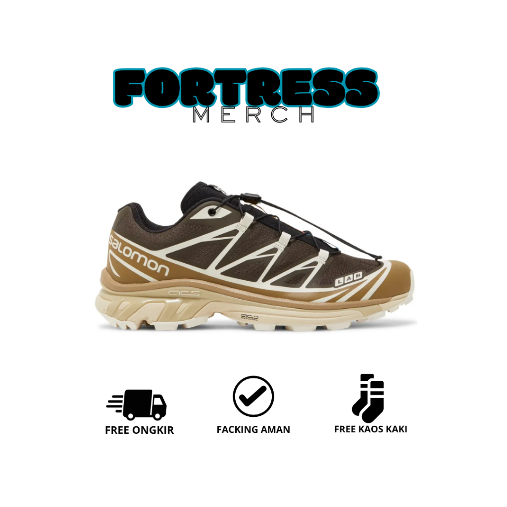 sepatu Salomon XT-6 RECUT Wren Kangaroo