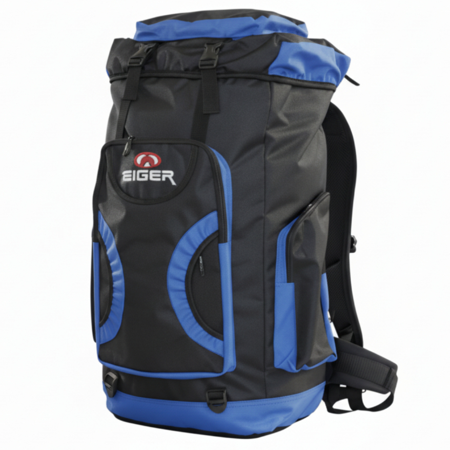 Tas Gunung Eiger 60L Waterproof – Ransel Outdoor Hiking Camping Travel Premium