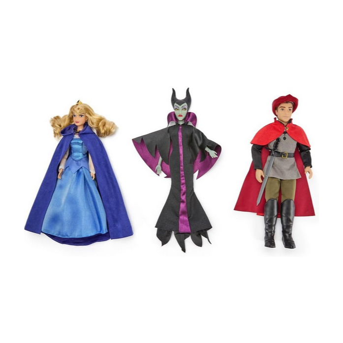 DISNEY STORE OFFICIAL AURORA CLASSIC DOLL GIFT SET - SLEEPING BEAUTY PLAY SET - DISNEY PRINCESS TOYS