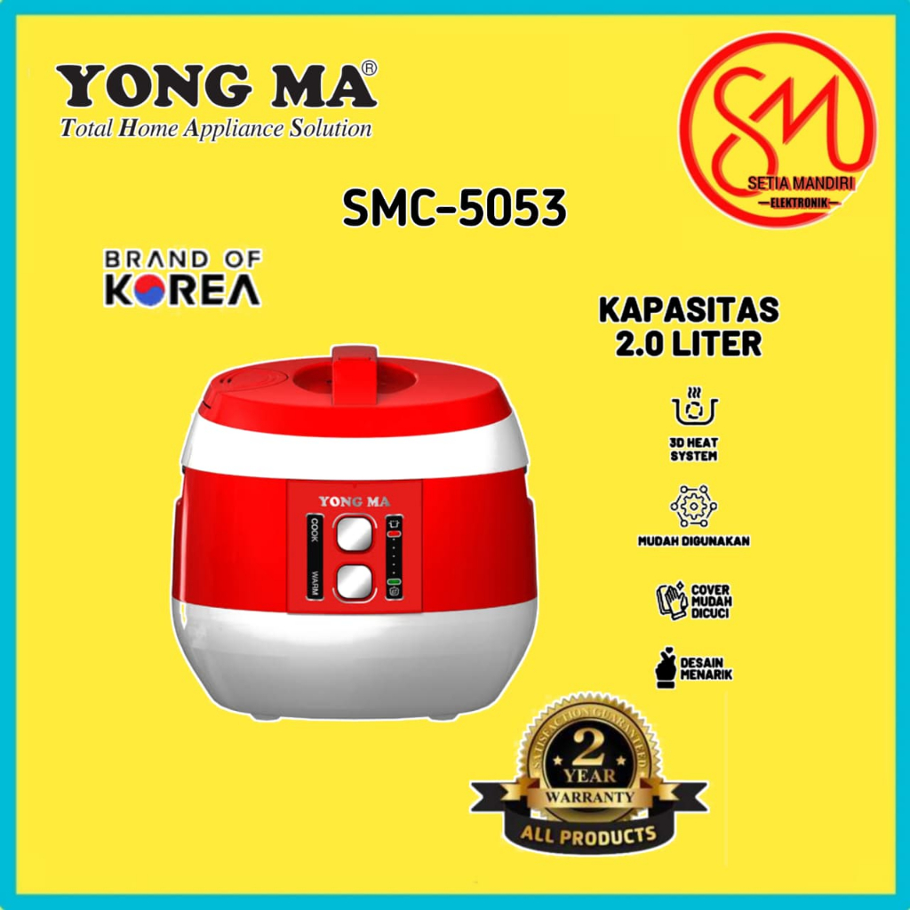 RICE COOKER YONGMA 2 LITER SMC 5053