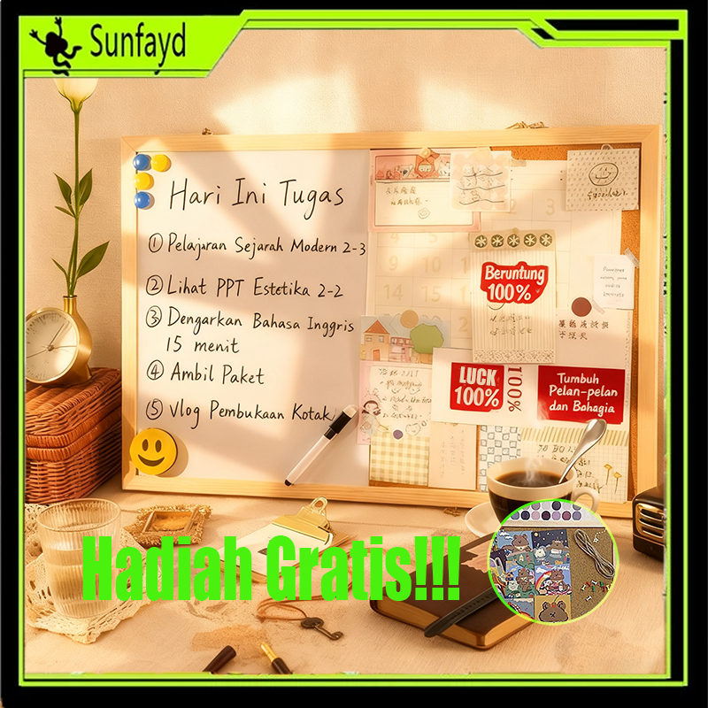 Dekorasi Rumah Cork Papan Pesan Papan Pemberitahuan Papan Kerangka Informasi Papan Latar Belakang Pa